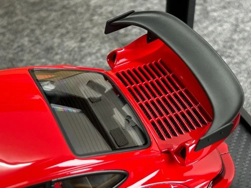 Zündmodell 1/18 Porsche 911 964 RWB Wide Body Coupe 1990 rot Resin IG2457 - Bild 12 von 12