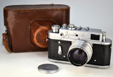 FULLY SERVICED 1963 SOVIET USSR "ZORKI 4" RF CAMERA JUPITER-8 lens M39 060