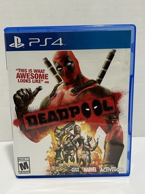 Deadpool (Sony PlayStation 4 PS4, 2015) Tested & Working