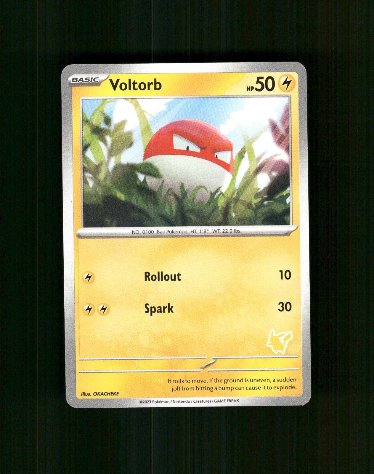 Voltorb Unconfirmed My First Battle Pokemon Near Mint