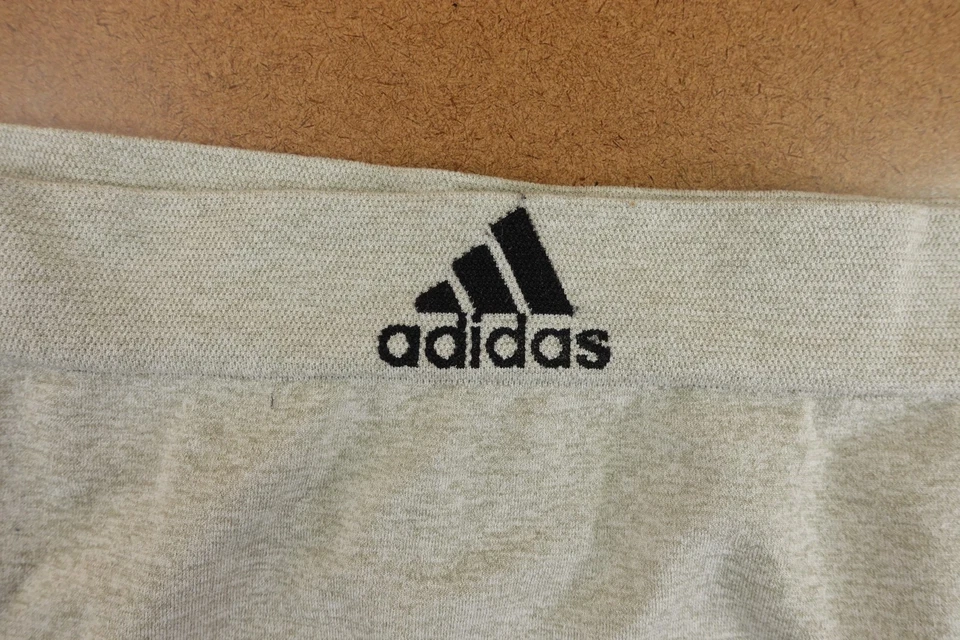 Adidas Mujer Talla XL Gris Brezo Logo Cintura Tanga Panty Nuevo Foto 2 de 4
