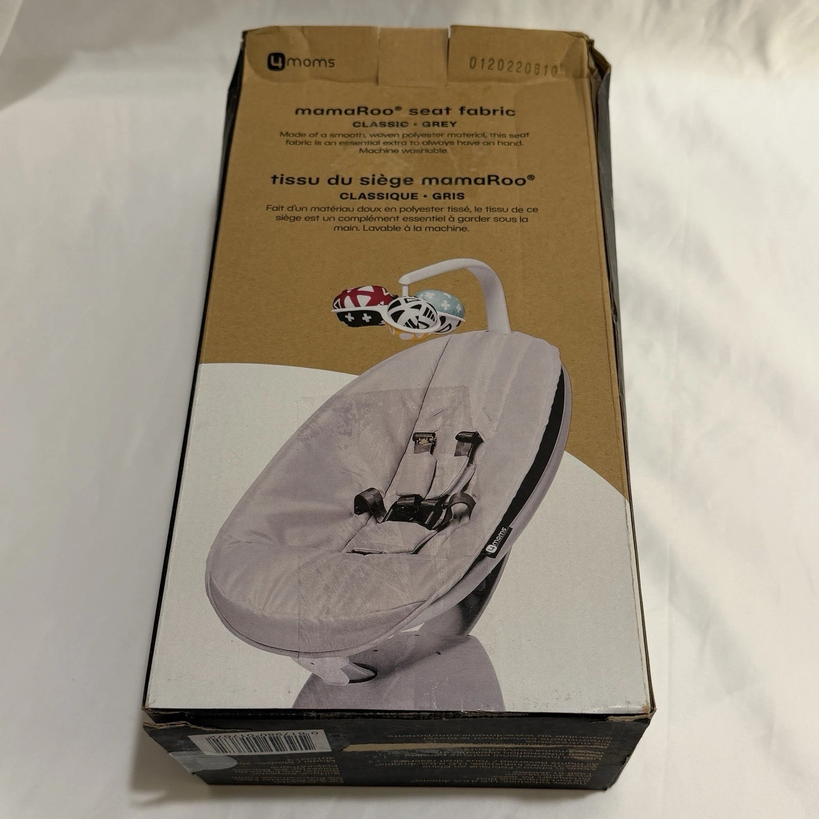 4Moms Mamaroo Baby Swing Seat & Crotch Cover Fabric Gray For Model 1046
Opens in a new window or tab