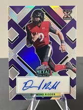 Desmond Ridder 2022 LEAF METAL DRAFT FOOTBALL ROOKIE AUTO 21/25