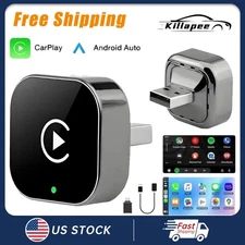 USB Auto Wireless CarPlay Adapter For Apple Android Wireless Dongle Plug ＆ Play