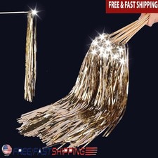 Lighted Wedding Wands 100 Premium Sparkling Send Off Streamers Safe LED Glow New