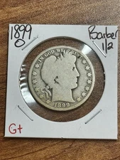 1899 O Barber Half Dollar G+ Good Better Date Coin Set Break (Raw14532)