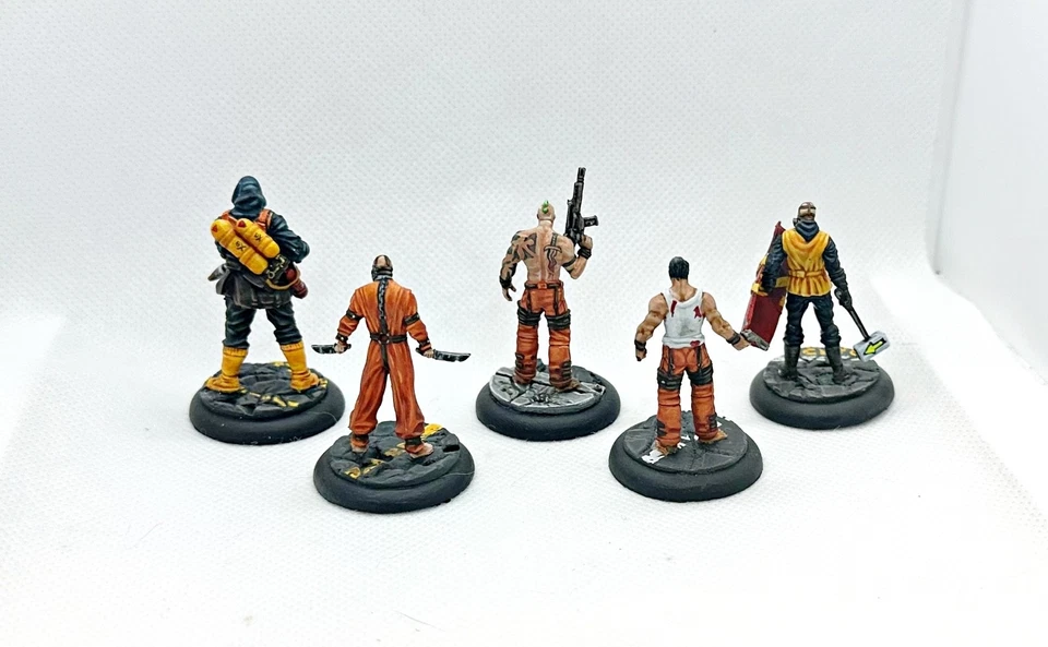  Batman miniature Game Blackgate Prisoners well painted, based and magnetized - Image 2 of 2