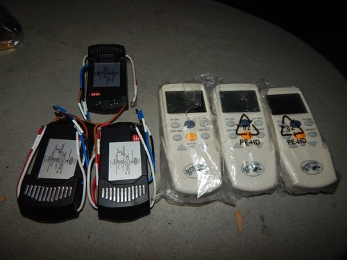 Hampton Bay Fan28R-240 Ceiling Fan Receivers & Remotes Lot Of 3 Unused? Estate