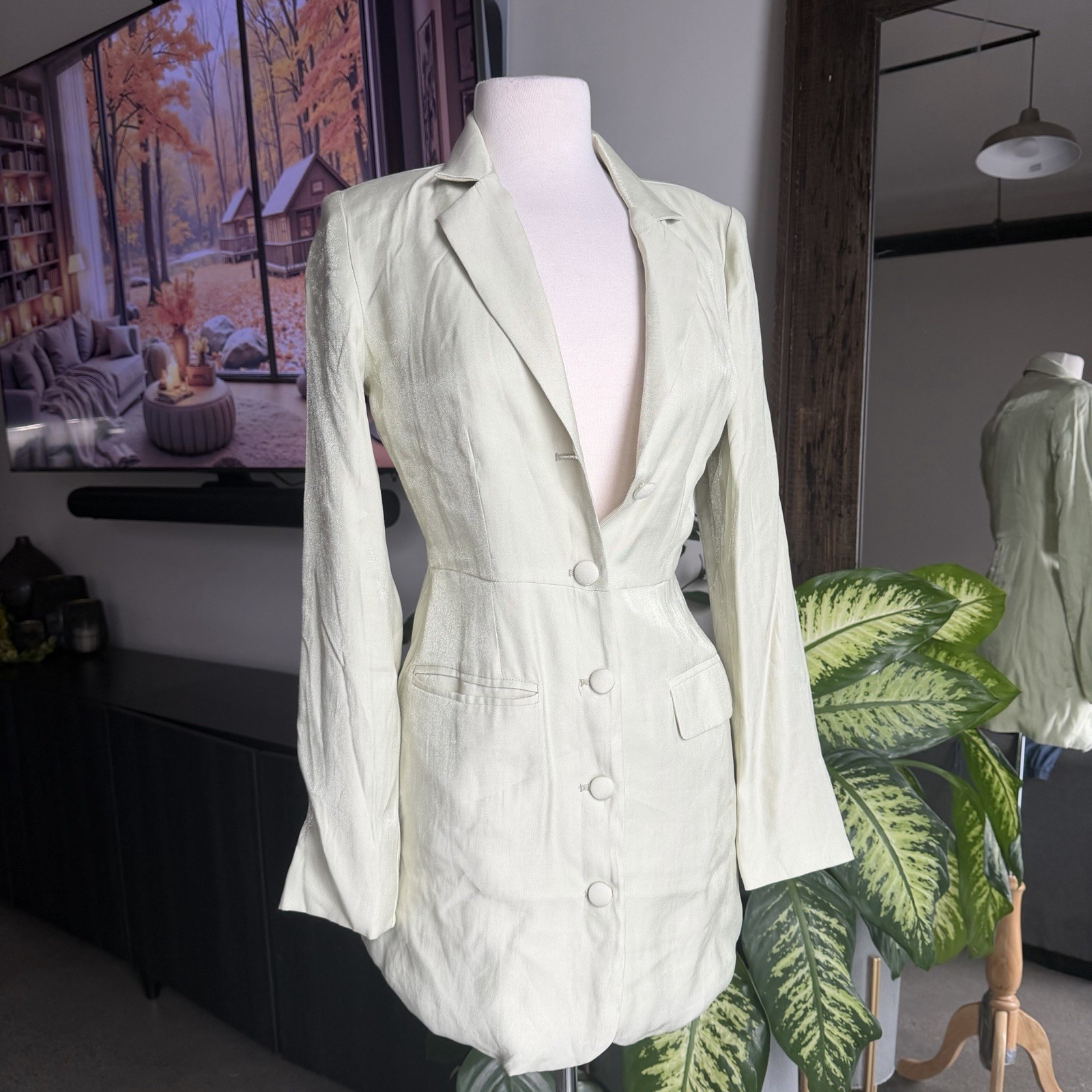 Blazer Dress Sz S-image