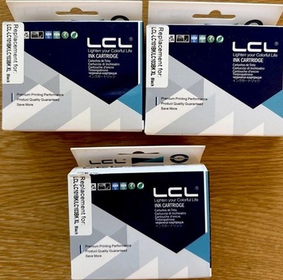 LCL LC101XL LC103XL Black Ink for Brother Printer
