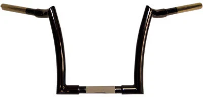 Trask 1-1/4in. Bro Handlebar - Power Coat Black Motorcycle Street Bike TM-2090BK - Image 2 of 4