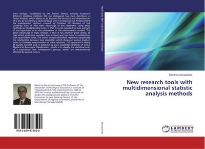 Dimitrios Karapistolis | New research tools with multidimensional statistic...