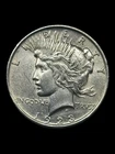 1923 Peace Silver Dollar, Circulated, Cleaned, See Description. Free Gift!💵