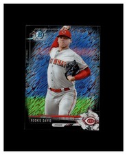 2017 Bowman Chrome Mini Prospects Black Shimmer Refractor Rookie Davis /100