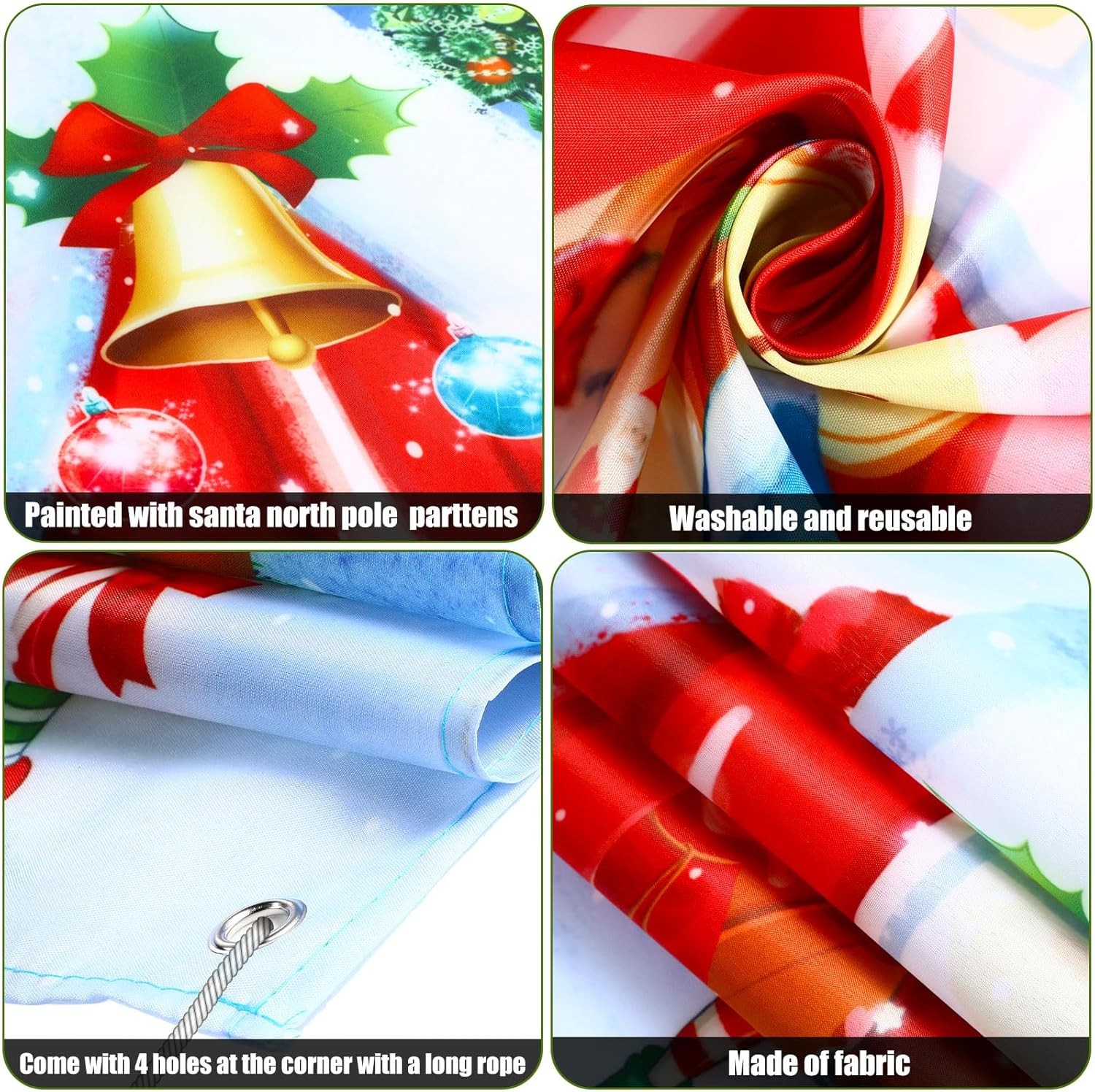 Sumind Christmas Door Cover as pictures shown, As the Picture Shown 