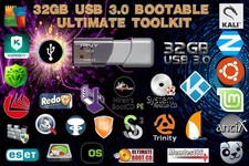 USB Bootable Ultimate Tech Tool Kit - 37 OSes Repair Scan Test Clone
