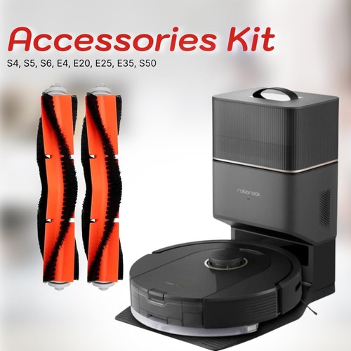 Accessories Kit Compatible With Roborock S4, S5, S6, E4, E20, E25, Multicolor  - Picture 2 of 7
