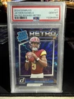 JAYDEN DANIELS PSA 10 GEM MINT 2024 DONRUSS RATED ROOKIE RETRO