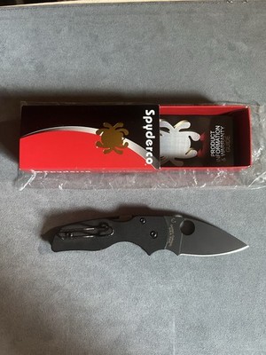 Spyderco Lil Native G10 Black DLC Blade 
