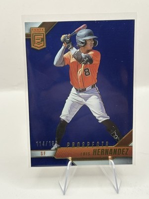 2026 Donruss Elite Luis Hernandez Blue /199 Giants Prospect