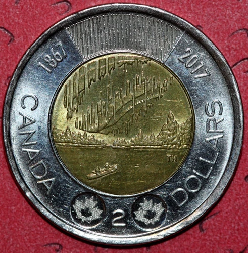 2017 Canada Toonie — photo from the most recent tracked eBay sale