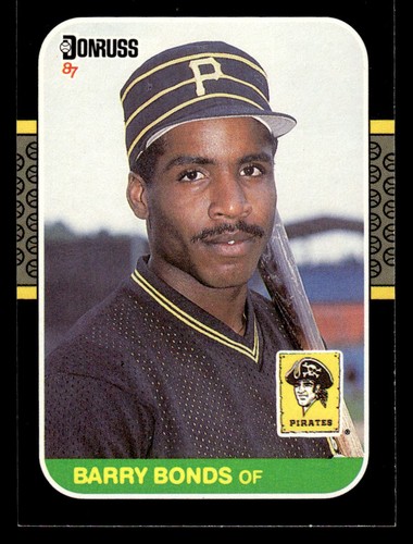 1987 Donruss #361 Barry Bonds Rookie Pittsburgh Pirates - Bild 1 von 2