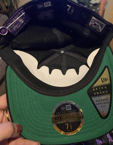 Ralph Lauren Etiqueta Púrpura Corona Retro 59FIFTY Equipada 7 1/2 Edición Especial 1/250 - Imagen 6 de 7
