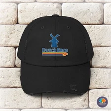 Dutch Bros Logo Unisex Distressed Cap