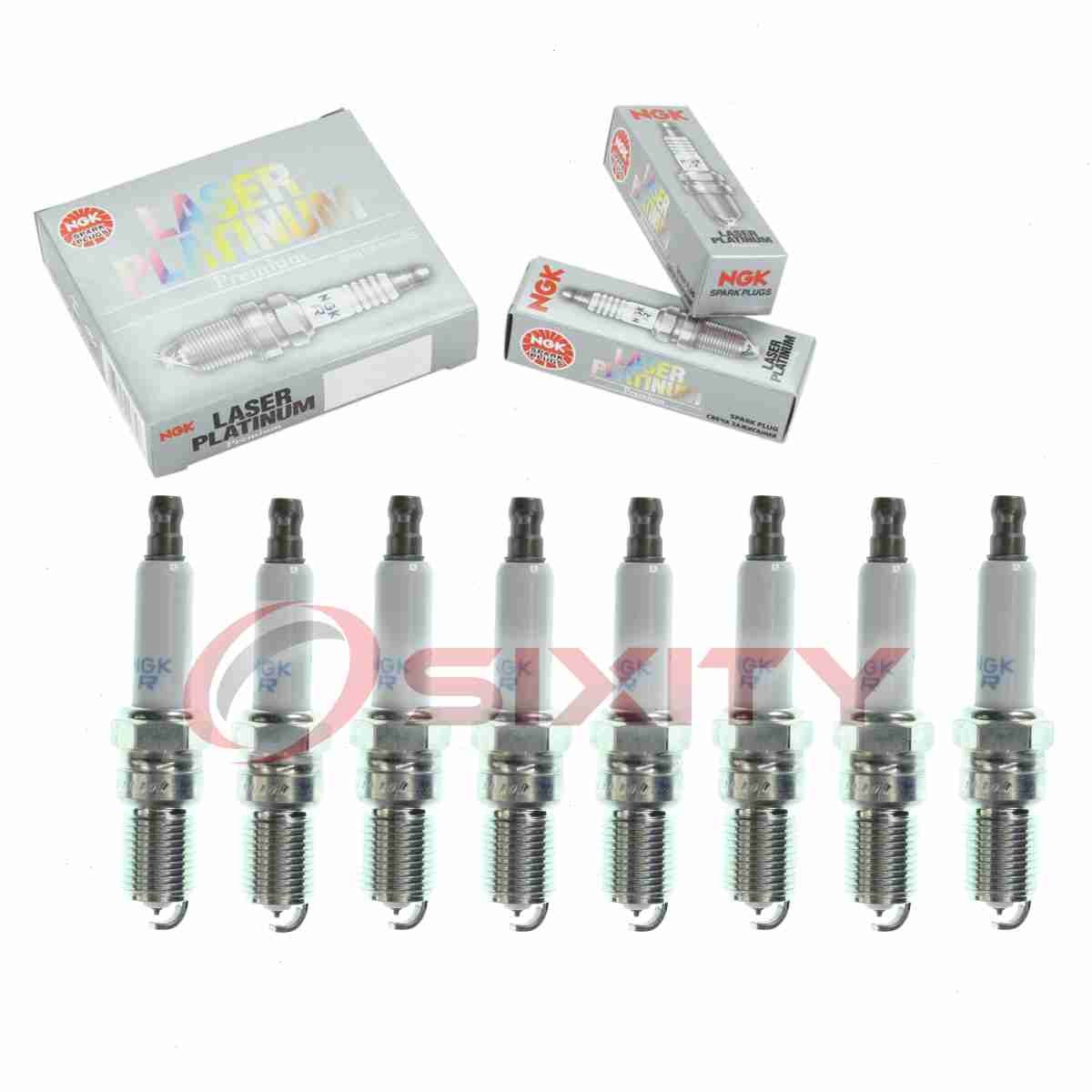 8 pc NGK Laser Platinum Spark Plugs for 1998-1999 Chevrolet K1500 5.7L V8 au