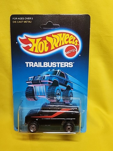 1988 Hot Wheels BLACK BAJA BREAKER 4x4 4360 Trailbusters A Team NOS🔥F