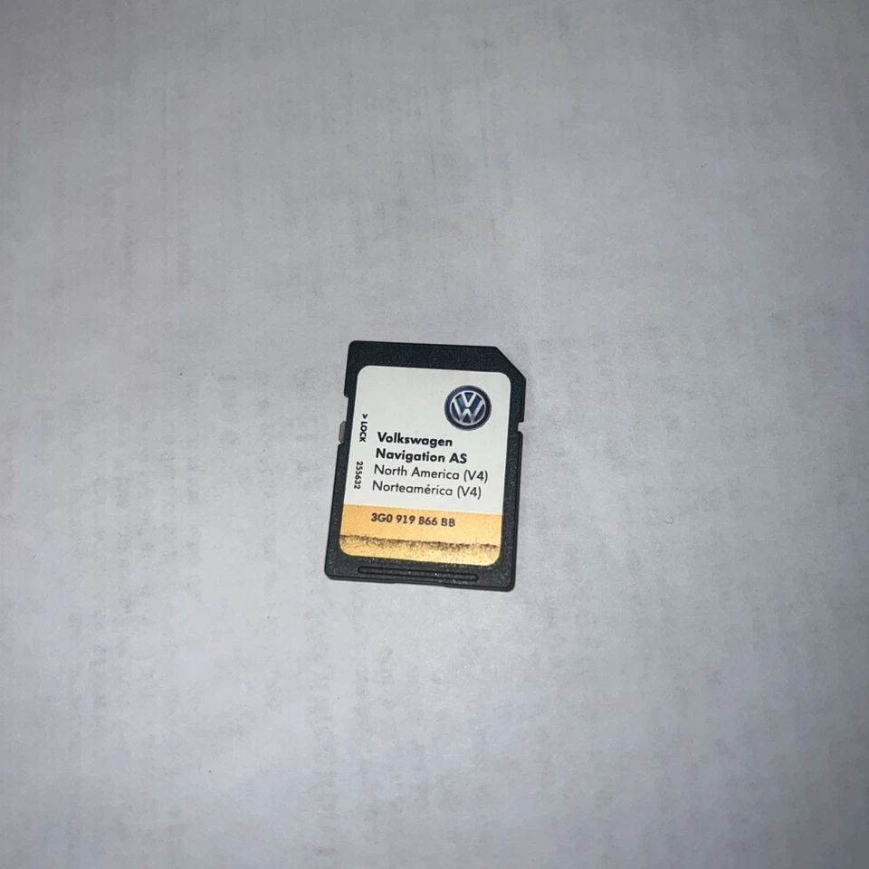 Volkswagen Navigation V4 SD Card 2017 VW Golf Alltrack MK7 Maps 3G0 919 866 BB - Image 2 of 3