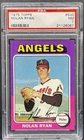 1975 TOPPS BASEBALL #500 NOLAN RYAN ANGELS VINTAGE CARD HOF GRADED PSA 7 NM
