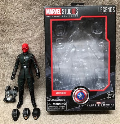 Marvel Legends Marvel Studios The First 10 Years Red Skull Hydra What If Head