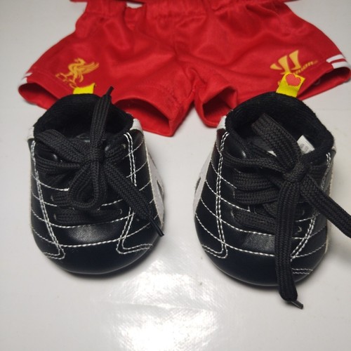 Build a Bear Liverpool FC Football Kit Strip Outfit Red Shorts Top Warrior Boots - Picture 4 of 10