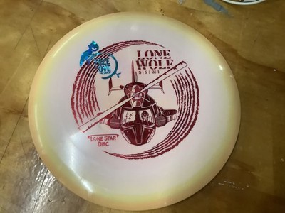 Lone Star disc Alpha Lone Wolf 174 gram golf disc swirly Lone Star/Tree Love