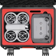 NEO Waterproof Hard Carrying Case for DJI Accessories, Travel Case for Fly Mo...