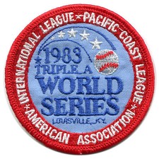 1983 TRIPLE A WORLD SERIES MINOR LEAGUE BASEBALL TIDEWATER TIDES 3