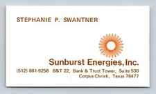 CONOCO Inc. Roy Carlile CORPUS CHRISTI Texas TX Vintage Business Card 2x3.5"