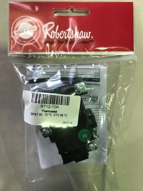 ST12-70RS Genuine Electric Hot Water Heater Thermostat Robertshaw EWT1L2-70K  | eBay