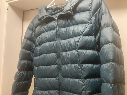 Eddie Bauer Puffer Goose Down Jacket Winter Coat Women SMALL - Picture 13 of 14