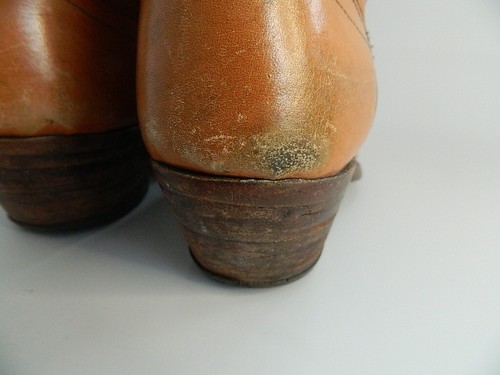 Vintage Mens Dan Post Brown\Tan Cowboy Boots Size 10.5B - Picture 5 of 10