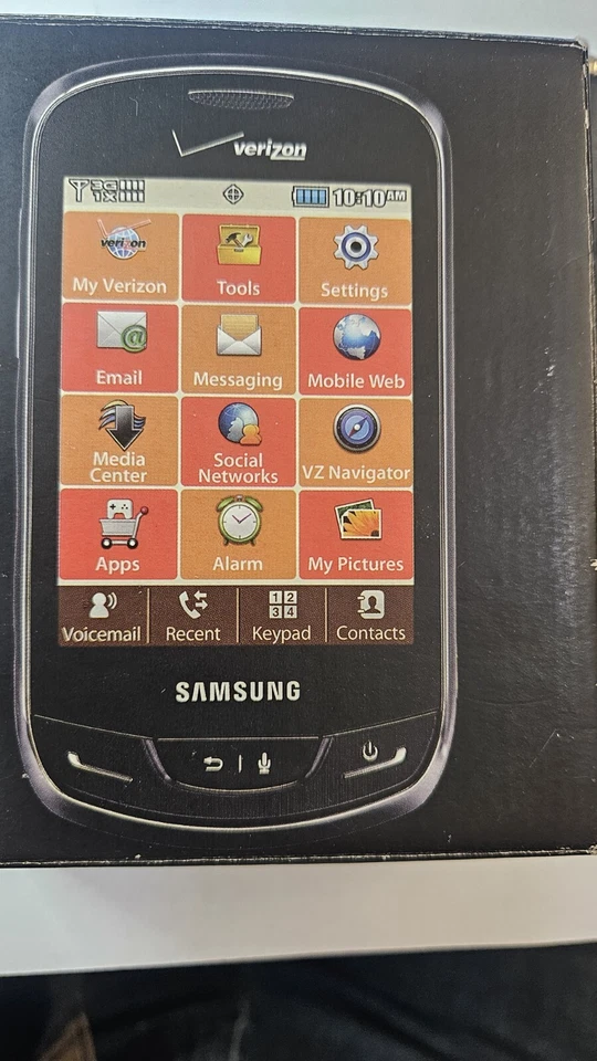 Teléfono celular deslizante Samsung Brightside SCH-U380 - (Verizon) raro EN CAJA Foto 2 de 4