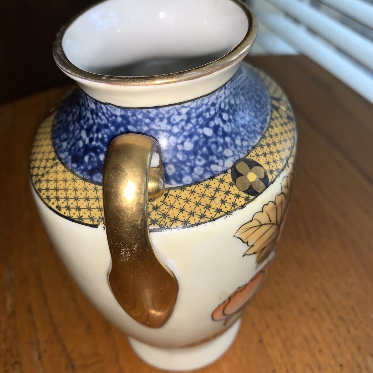 VINTAGE Noritake Morimura vase handpainted 1918 mark 6 VINTAGE Noritake Morimura vase handpainted 1918 mark 6
