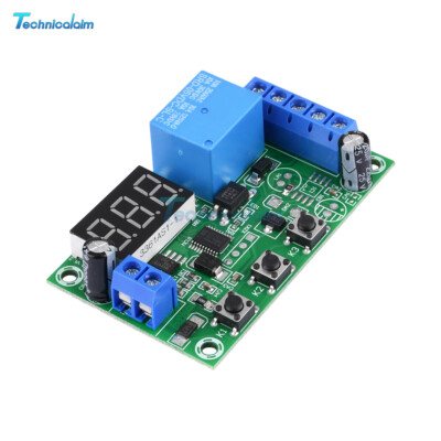 DC Current Detection Module Relay Digital Overcurrent Alarm Switch Controller