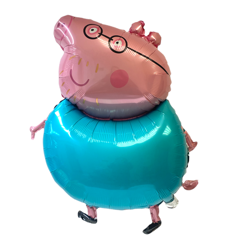 Globos grandes 19-28" Peppa pig George fiesta de cumpleaños lámina aire helio Reino Unido - Imagen 6 de 19
