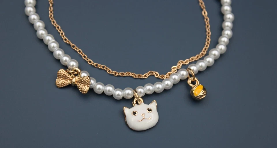 Armband Katze Damenarmband Frauenarmband Mädchenarmband Modeschmuck Geschenk - Bild 3 von 4