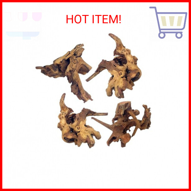 Natural Driftwood Branches for Aquarium Fish Tank Decor by PINVNBY