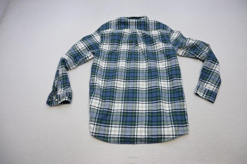 Vineyard Vines Whale Plaid Dress Shirt Casual Button Up Long Sleeve Boys Large - Picture 7 of 7