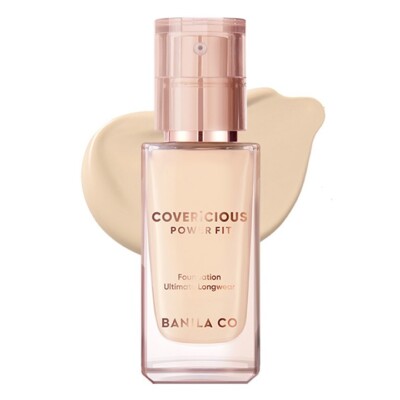 BANILA CO Covericious Power Fit Foundation 1.01oz / 30ml SPF 45 PA++