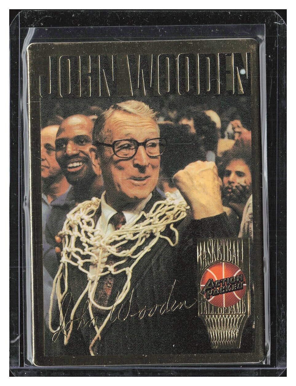 1995 Action Packed Hall of Fame #16 John Wooden